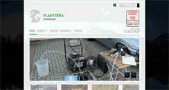 Desktop Screenshot of planterrambiental.com.br