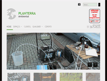 Tablet Screenshot of planterrambiental.com.br